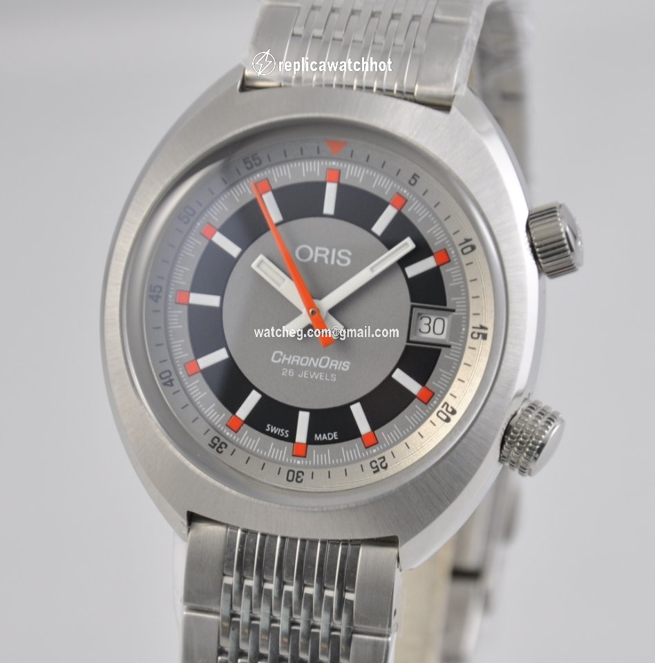 Oris Chronoris Mens watch Unisex Automatic Steel 01 733 7737 4053-07 8 19 01