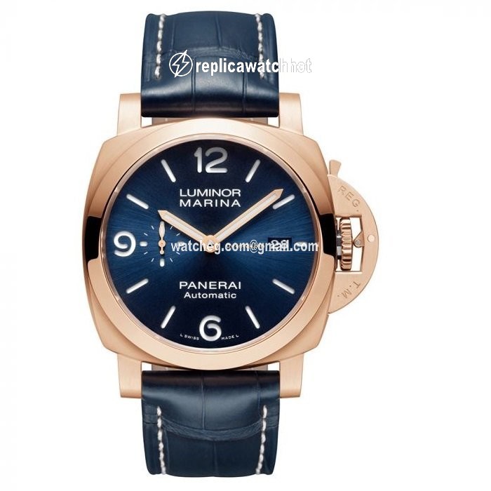 Panerai Mens watch Unisex Automatic Rose gold PAM 01112