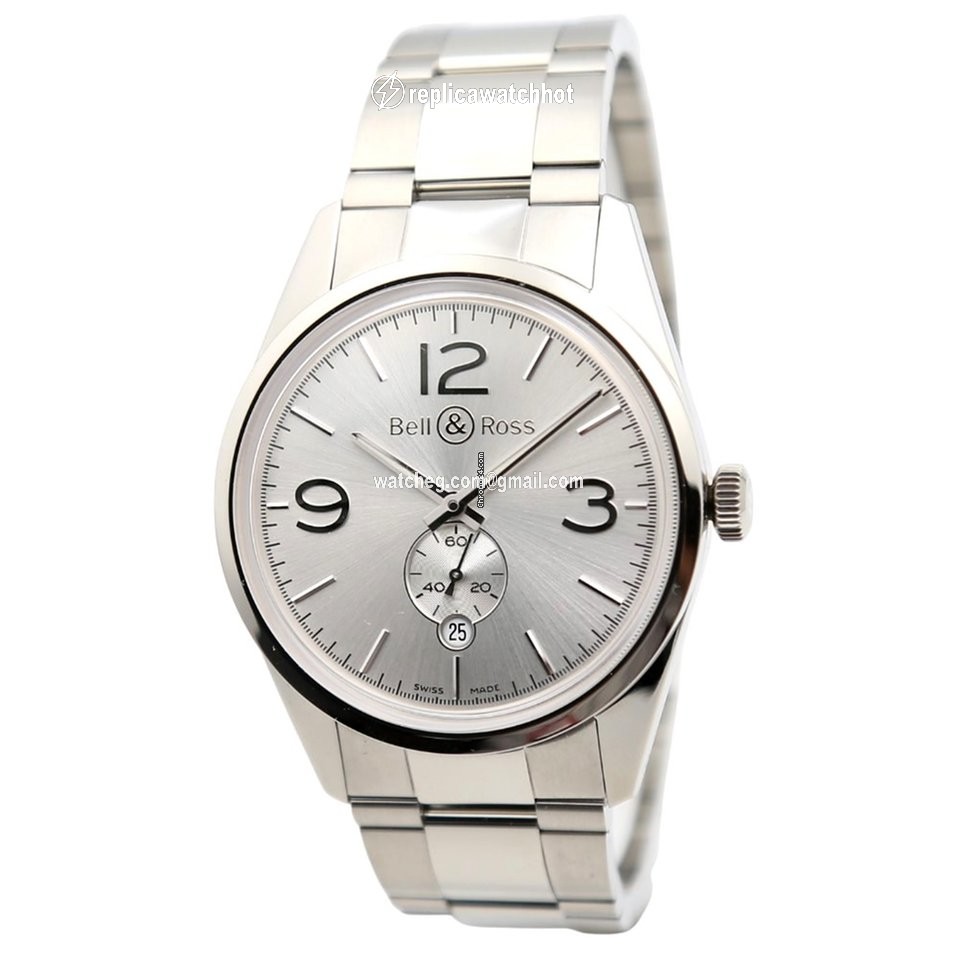 Bell & Ross Vintage Mens watch Unisex Automatic Steel BRG123-WH-ST SST