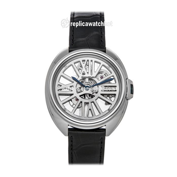 Cartier Cle de Cartier Mens watch Unisex Automatic Palladium WHCL0008