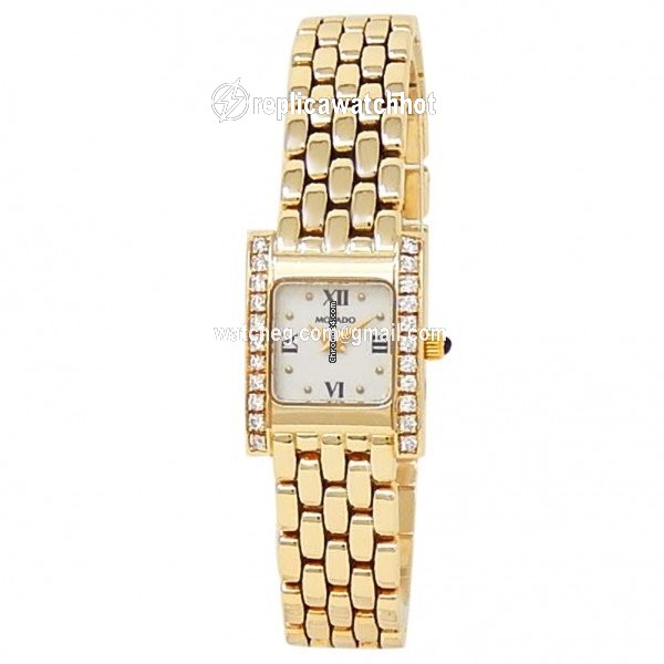 Movado Womens watch Quartz Yellow gold 75259433
