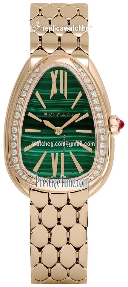 Bulgari Serpenti Womens watch Quartz Rose gold 103273