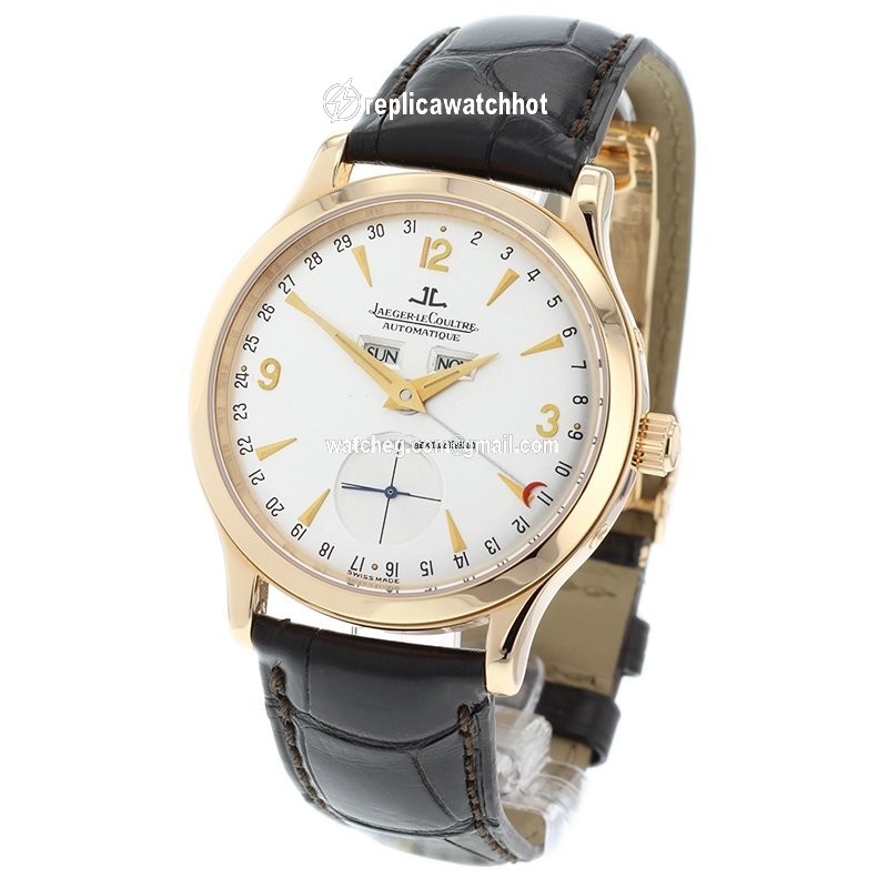 Jaeger-LeCoultre Master Calendar Mens watch Unisex Rose gold 140.2.87