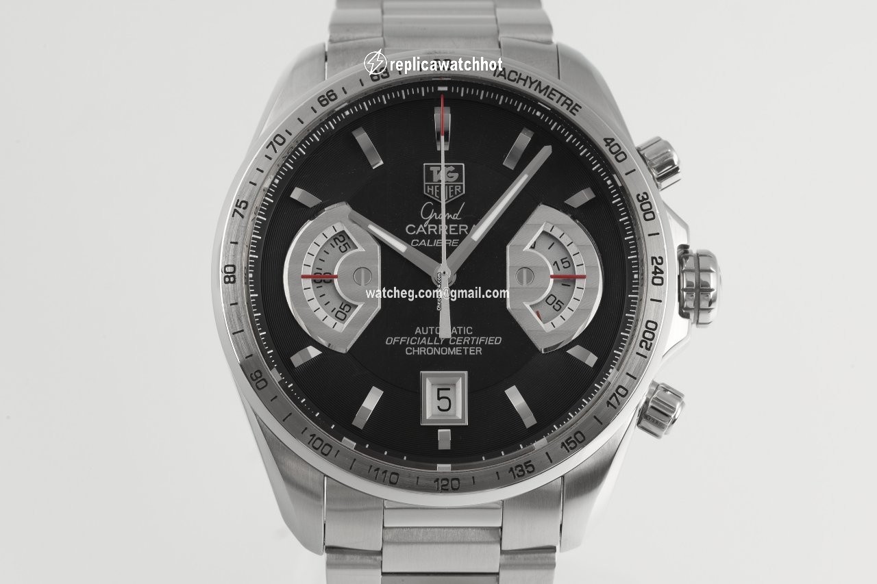 TAG Heuer Grand Carrera Mens watch Unisex Automatic Steel CAV511A