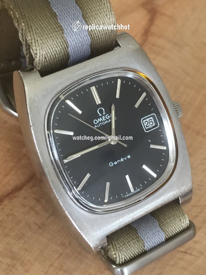 Omega Geneve Mens watch Unisex Automatic Steel 166.0190