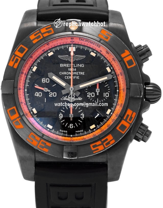 Breitling Chronomat 44 Raven Mens watch Unisex Automatic Steel MB0111C2.BD07.153S.M20DSA.2
