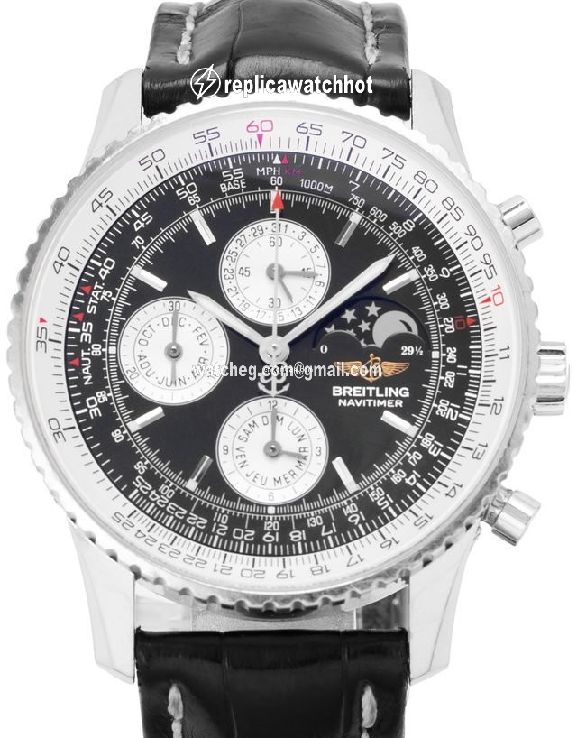 Breitling Montbrillant Olympus Mens watch Unisex Automatic White gold J19340