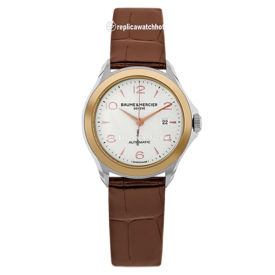 Baume & Mercier Clifton Mens watch Unisex Automatic Gold Steel M0A10208