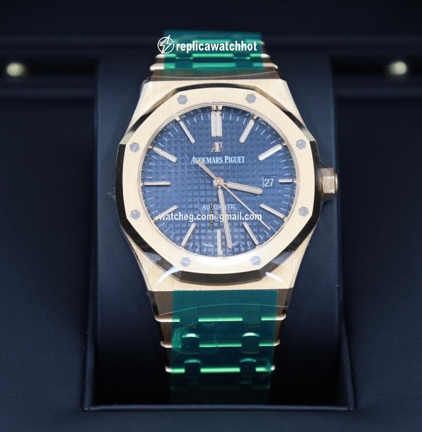 Audemars Piguet Royal Oak Selfwinding Mens watch Unisex Automatic Rose gold 15400OR.OO.1220OR.03