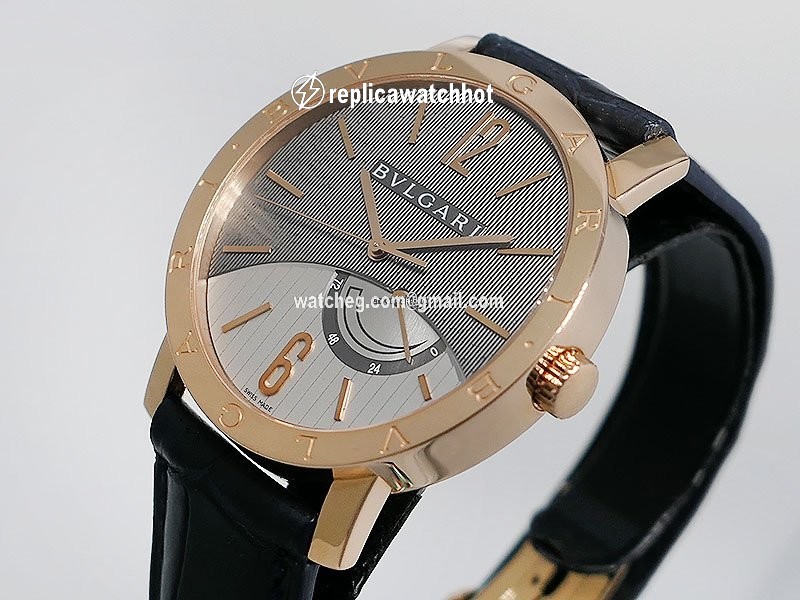 Bulgari Bulgari Mens watch Unisex Manual winding Rose gold BBP41GL
