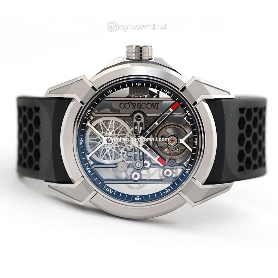 Jacob & Co. Mens watch Unisex Manual winding Titanium EX110.20.AA.AF.ABRUA