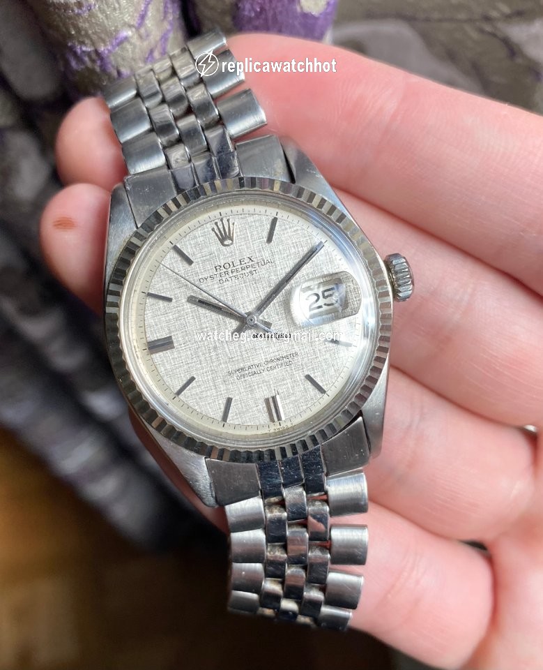 Rolex Datejust 36 Mens watch Unisex Steel Automatic Datejust 1601