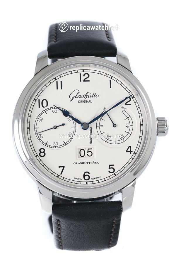 Glashtte Original Senator Observer Mens watch Unisex Automatic Steel 100-14-05-02-05