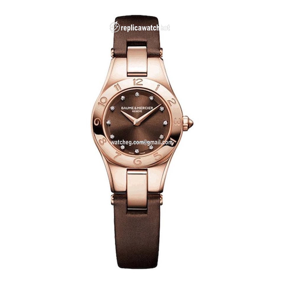 Baume & Mercier Linea Womens watch Quartz Rose gold M0A10090