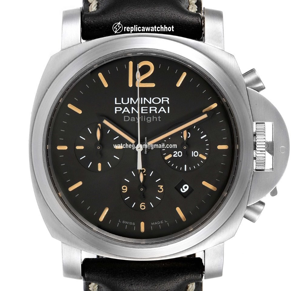 Panerai Luminor Chrono Mens watch Unisex Automatic Steel PAM00356