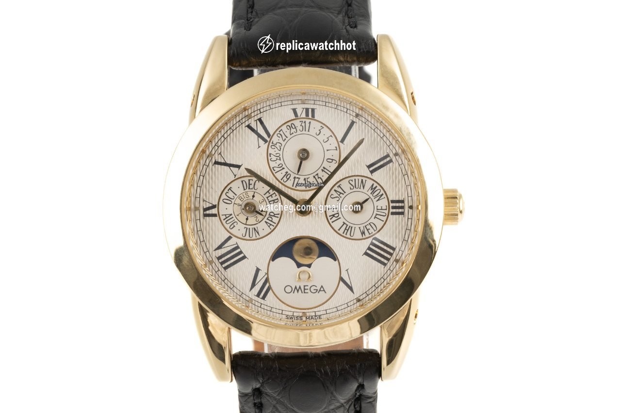 Omega Mens watch Unisex Automatic Yellow gold 175.0300