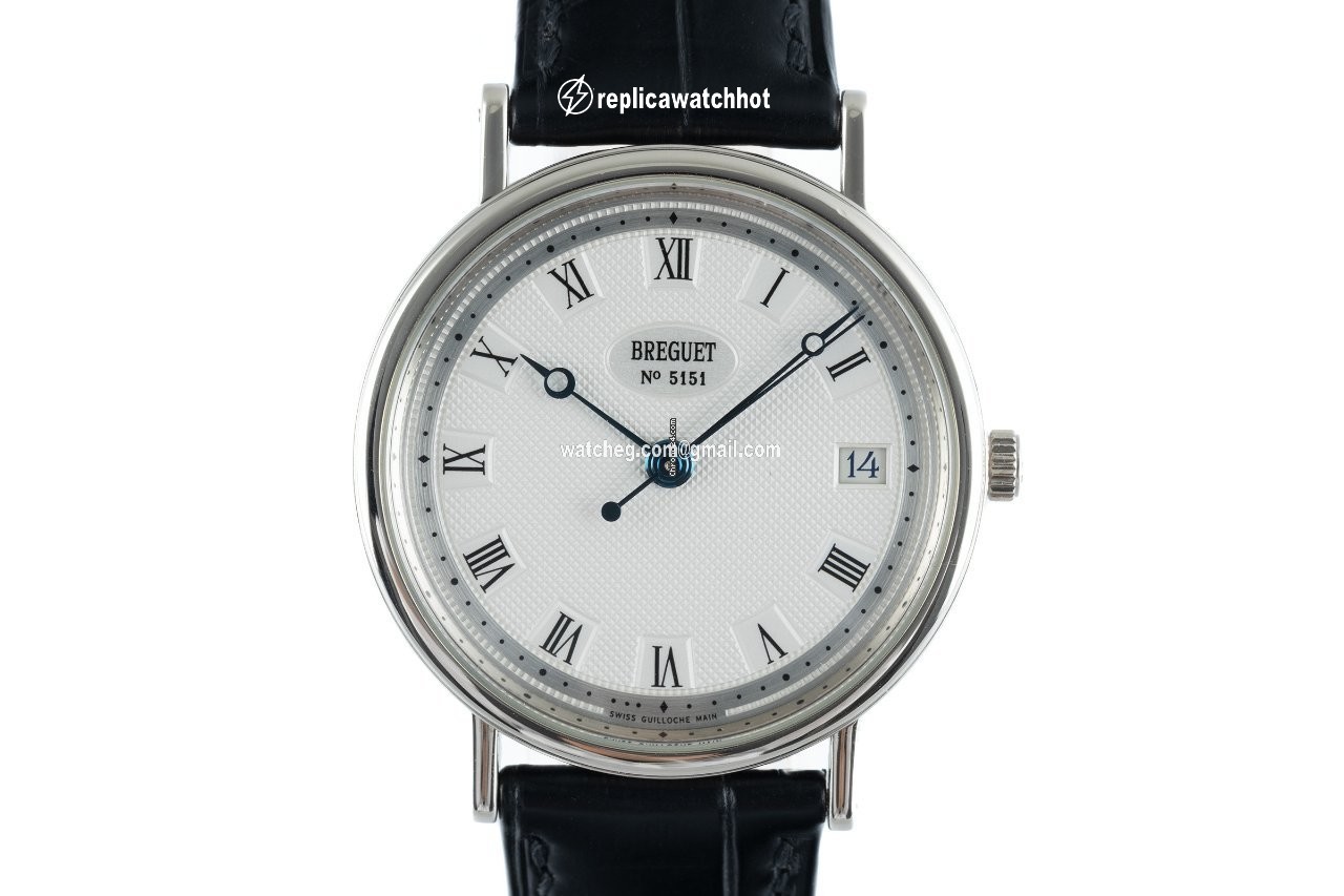 Breguet Classique Mens watch Unisex Automatic White gold 5910
