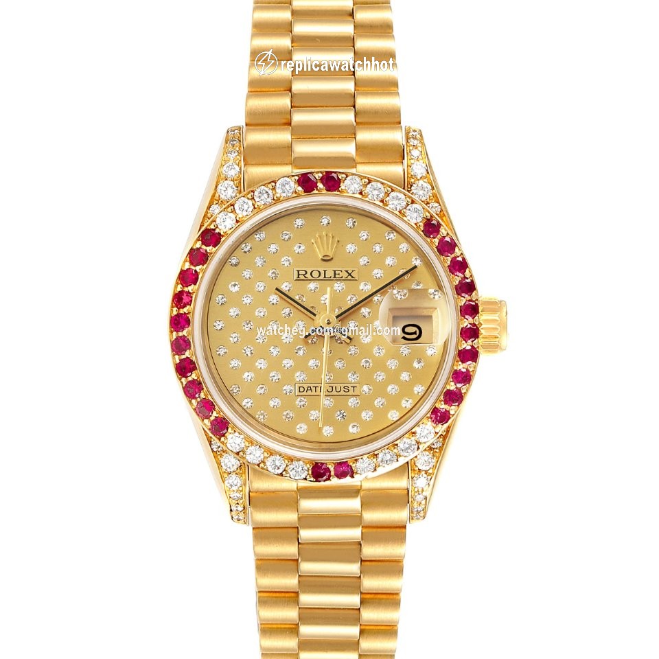 Rolex Lady-Datejust Womens watch Yellow gold Automatic 69038