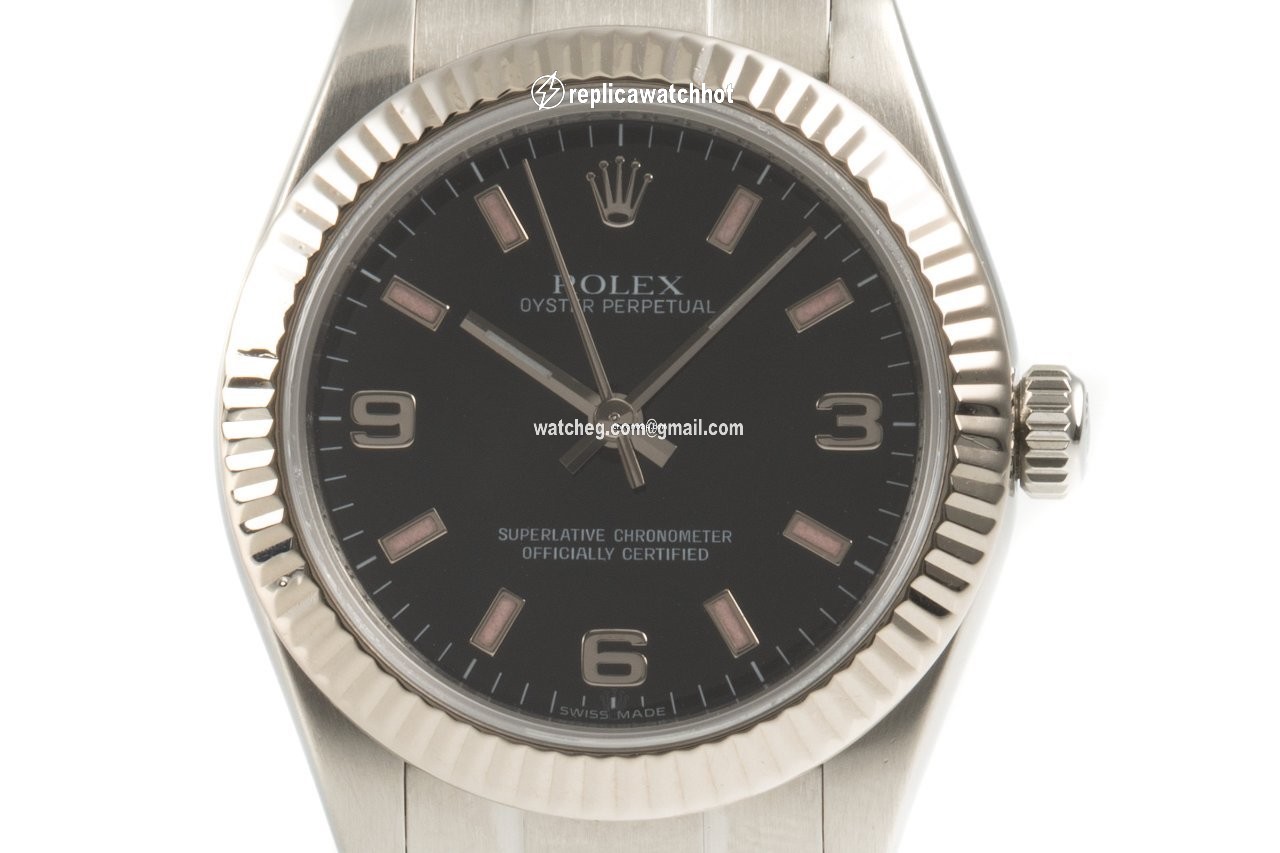 Rolex Oyster Perpetual 31 Womens watch Gold Steel Automatic 177234