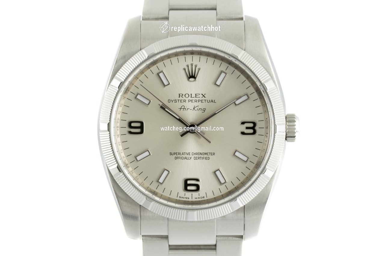 Rolex Air King Mens watch Unisex Steel Automatic 114210