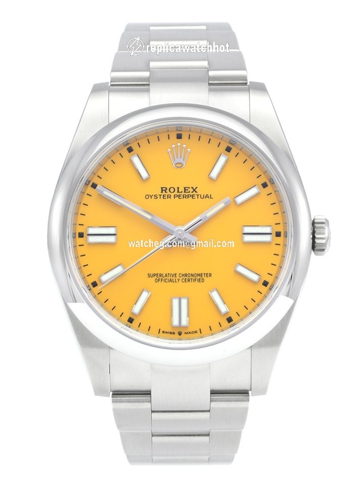 Rolex Oyster Perpetual 41 Mens watch Unisex Steel Automatic 124300-0004