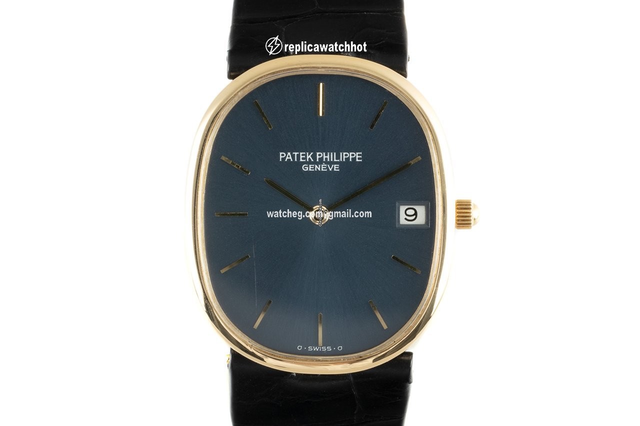 Patek Philippe Golden Ellipse Mens watch Unisex Quartz Yellow gold 3788