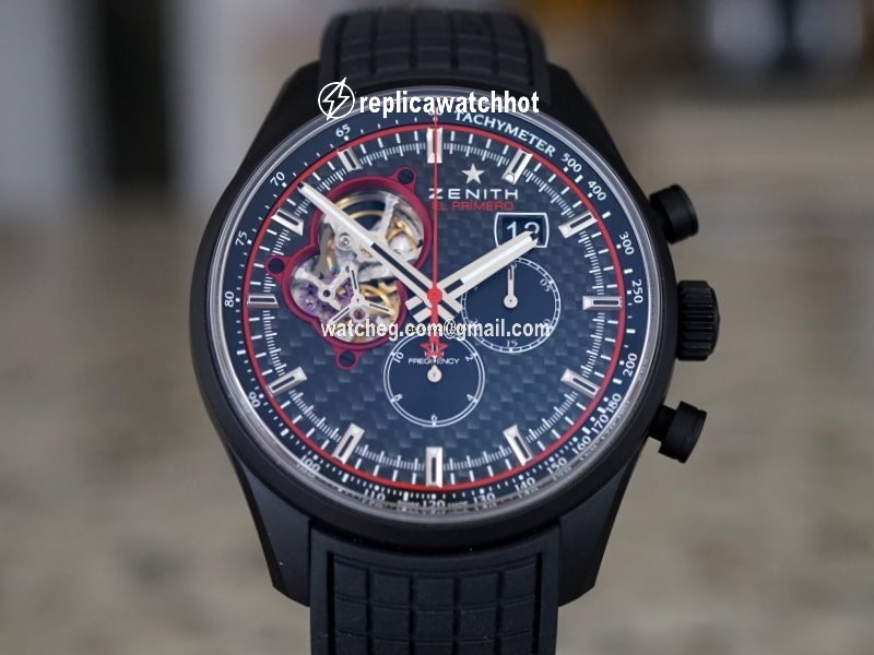 Zenith El Primero Chronomaster Mens watch Unisex Automatic Ceramic 24.2160.4063 28.R515