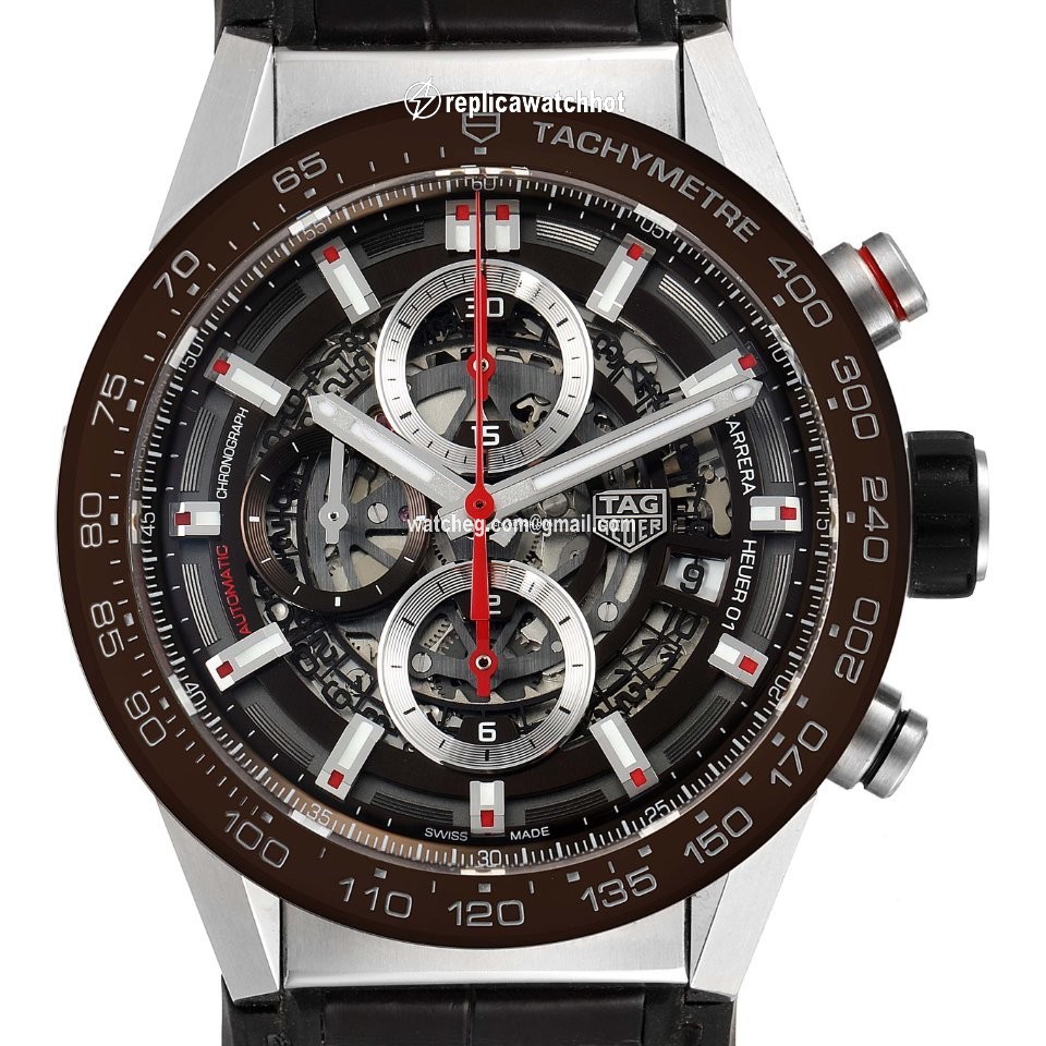TAG Heuer Carrera Calibre HEUER 01 Mens watch Unisex Automatic Steel CAR201U.BA0766