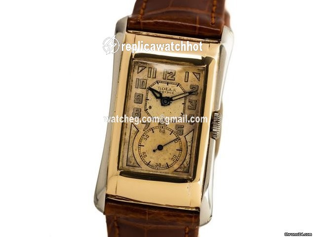 Rolex Prince Mens watch Unisex Yellow gold Manual winding 971