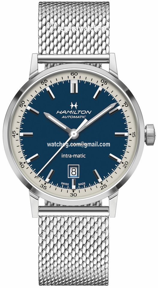 Hamilton Intra-Matic Mens watch Unisex Automatic Steel H38425140
