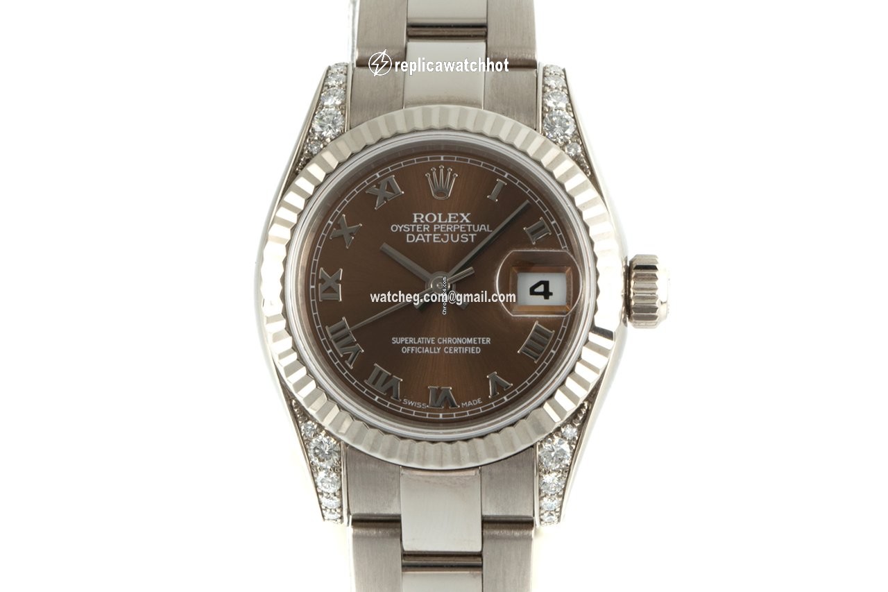 Rolex Lady-Datejust Womens watch White gold Automatic 179239