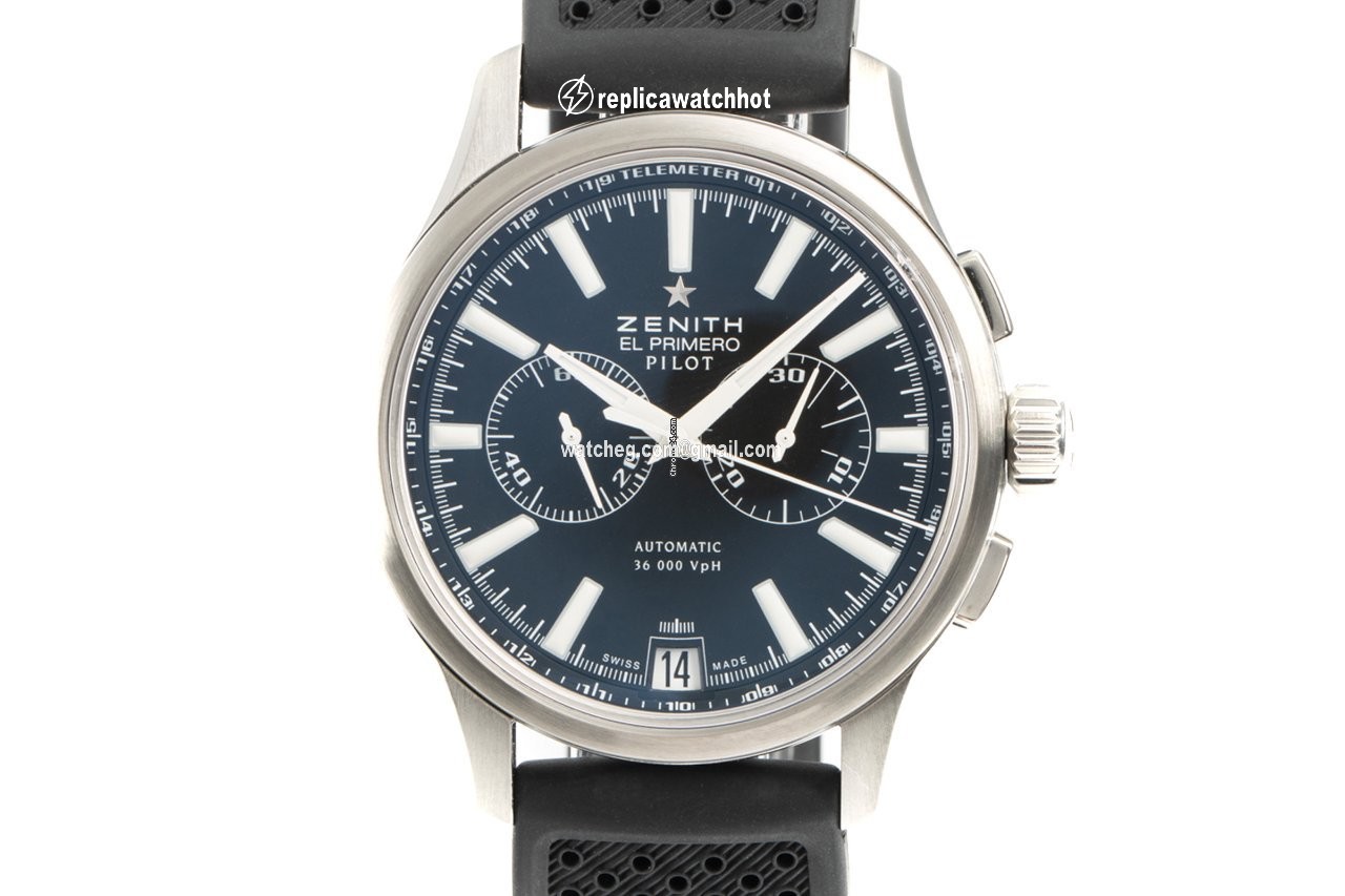 Zenith Captain Chronograph Mens watch Unisex Automatic Steel 03.2117.4002 23.C704