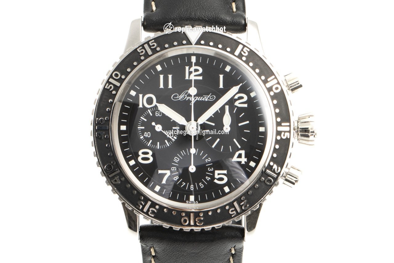 Breguet Type XX - XXI - XXII Mens watch Unisex Automatic Steel 3803