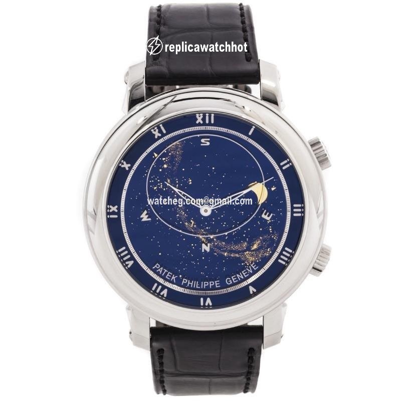 Patek Philippe Celestial Mens watch Unisex Automatic White gold 5102G