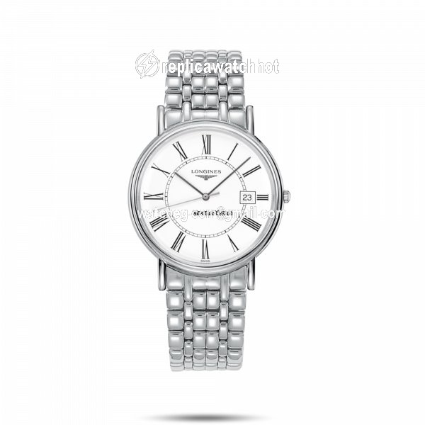 Longines Presence Mens watch Unisex Quartz Steel L4.790.4.11.6