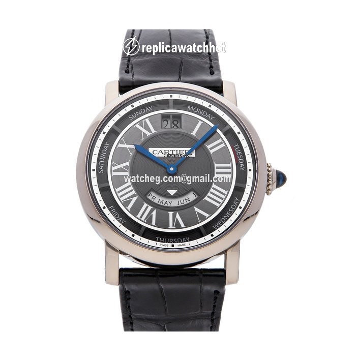 Cartier Rotonde de Cartier Mens watch Unisex Automatic White gold WHRO0003