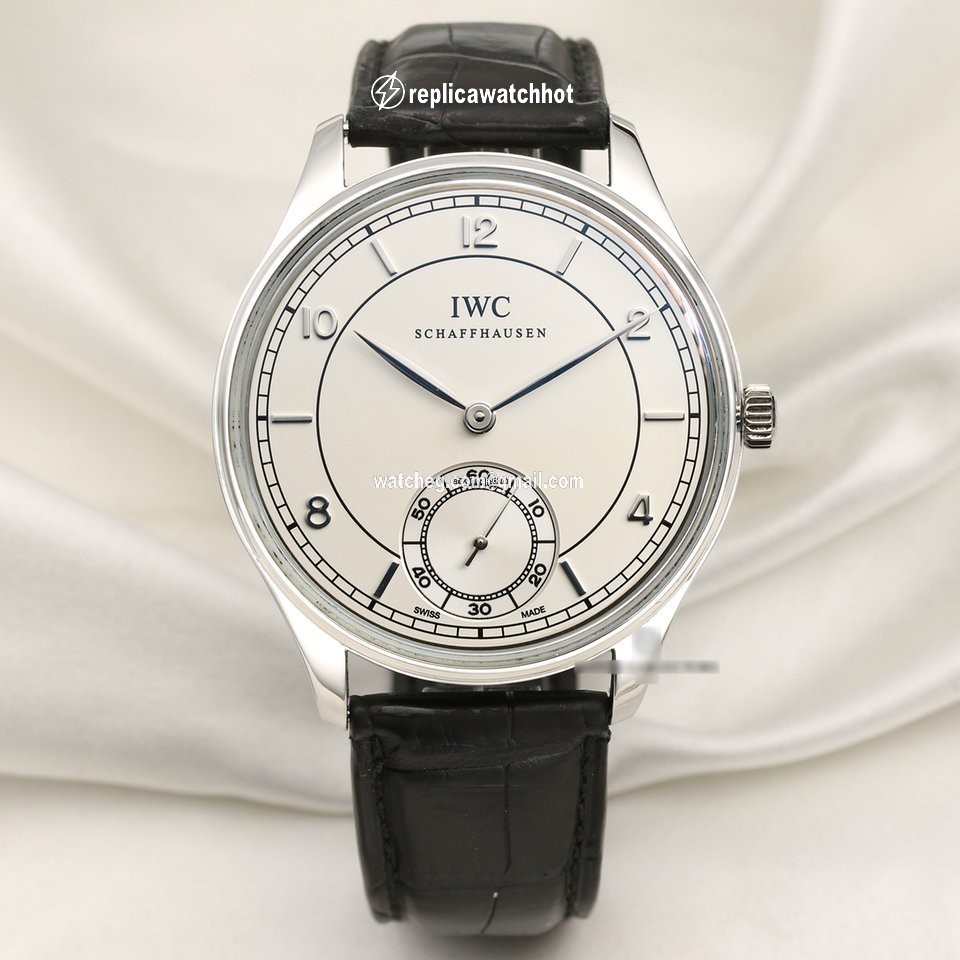 IWC Portuguese Hand-Wound Mens watch Unisex Manual winding Platinum IW544505