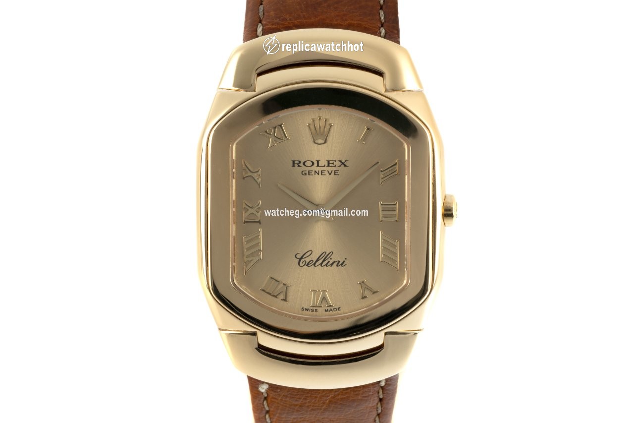 Rolex Cellini Mens watch Unisex Yellow gold Quartz 6633