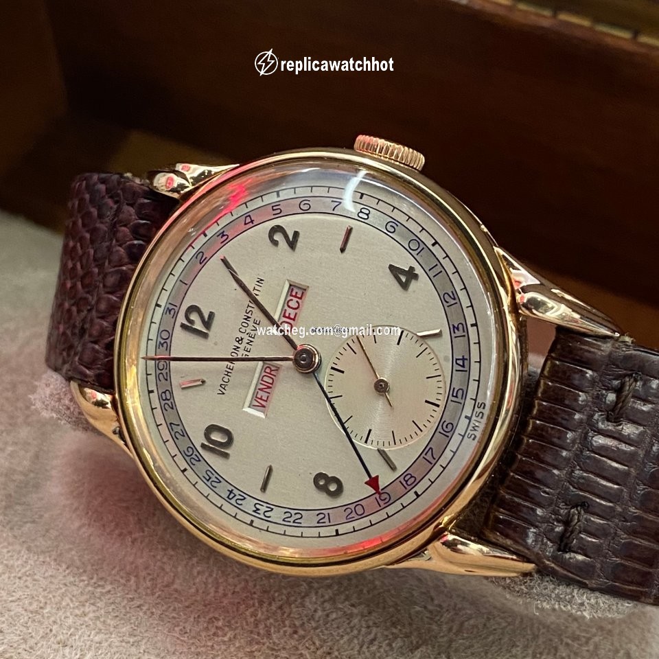 Vacheron Constantin Mens watch Unisex Manual winding Rose gold 4240
