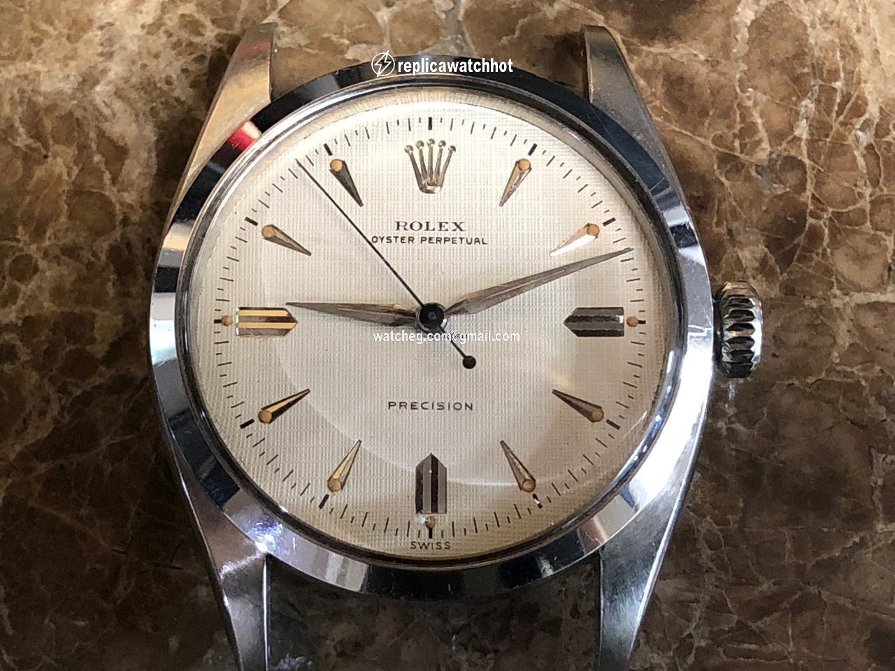 Rolex Mens watch Unisex Steel Automatic 6298