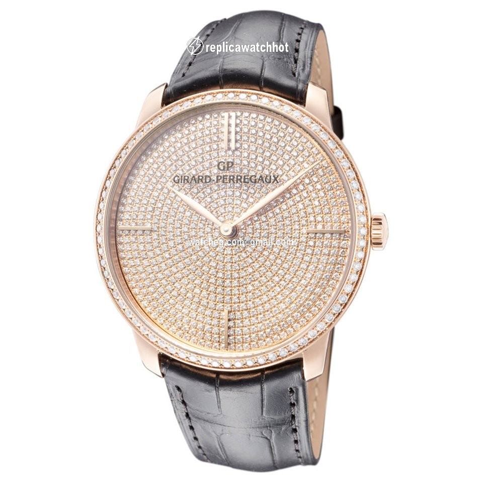 Girard Perregaux 1966 Womens watch Automatic Rose gold 49525D52A1B1-BK6A