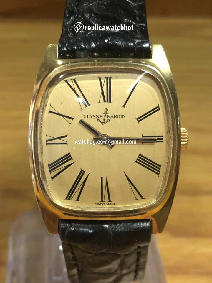 Ulysse Nardin Mens watch Unisex Manual winding Yellow gold P 8140