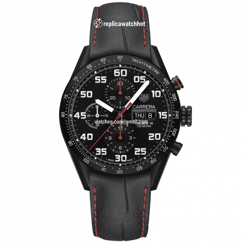 TAG Heuer Carrera Calibre 16 Mens watch Unisex Automatic Titanium CV2A83.FC6393