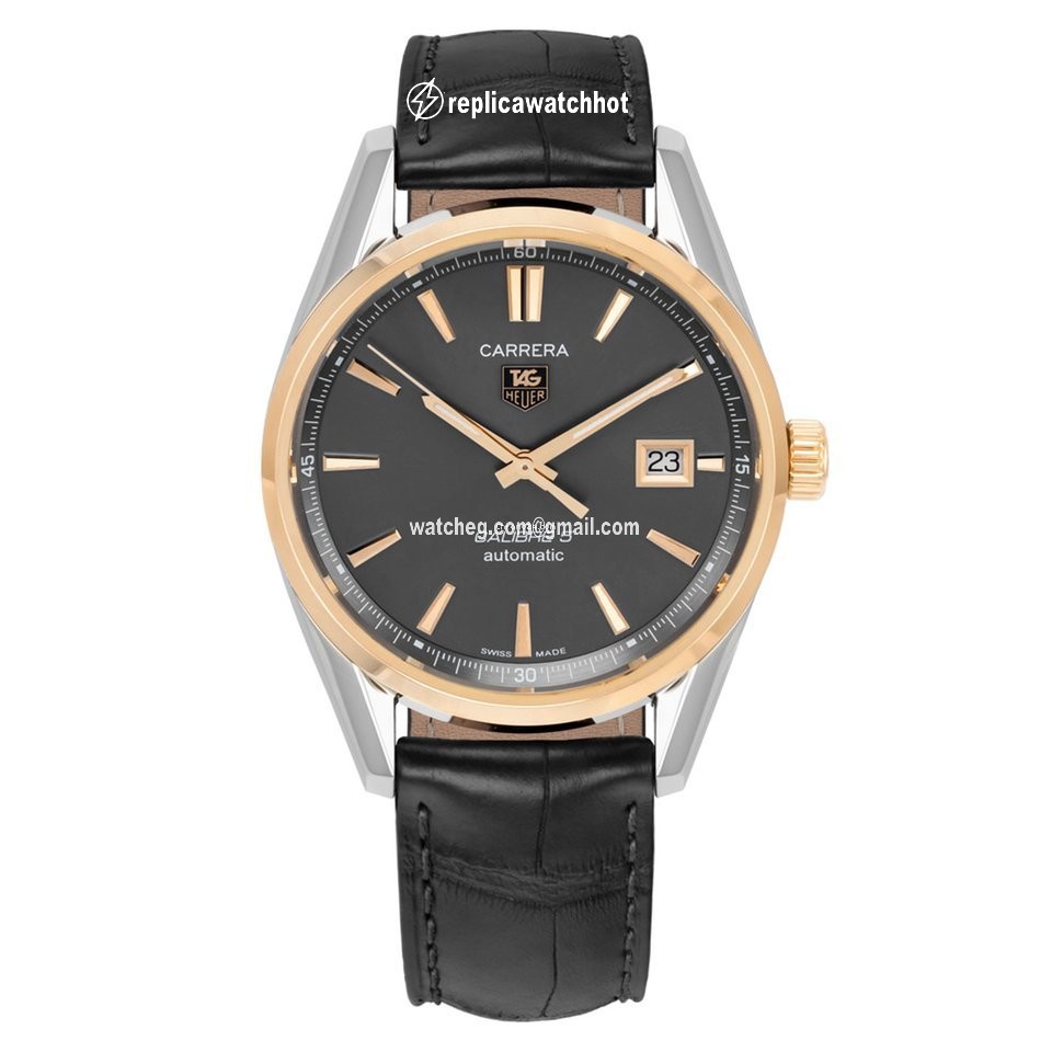 TAG Heuer Carrera Calibre 5 Mens watch Unisex Automatic Gold Steel WAR215C.FC6336