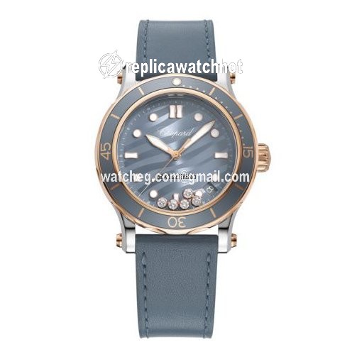 Chopard Happy Sport Womens watch Automatic Gold Steel 278587-6001