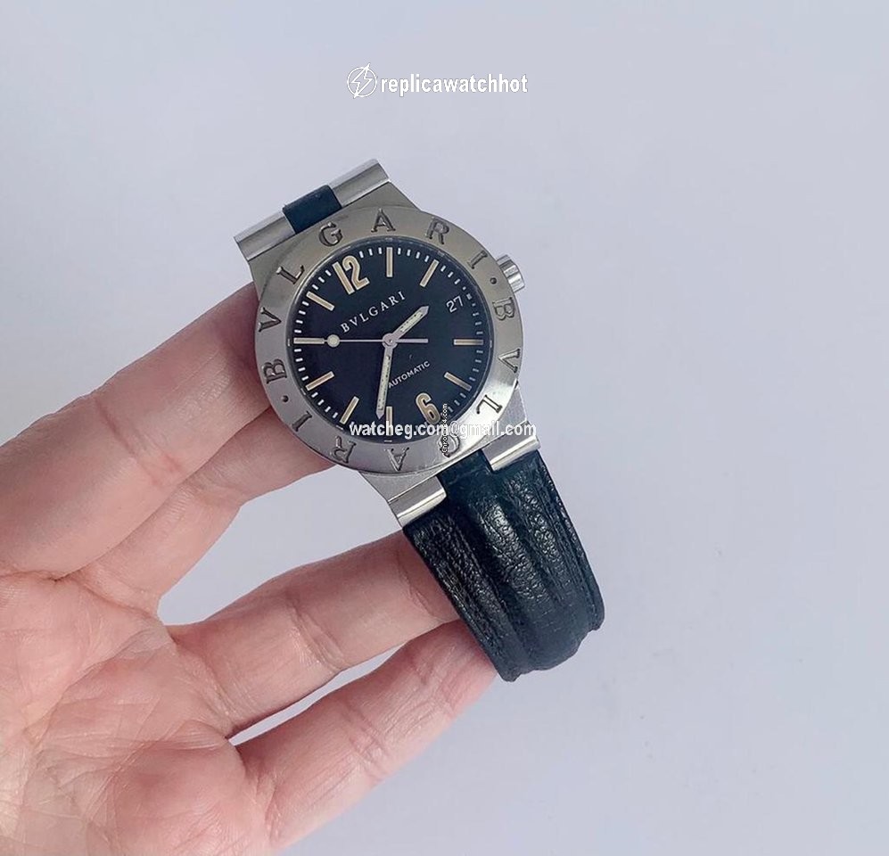 Bulgari Diagono Mens watch Unisex Automatic Steel LC 35 S