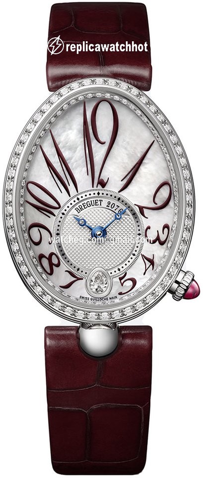 Breguet Reine de Naples Womens watch Automatic White gold 8918bb 5p 964 d00d3L