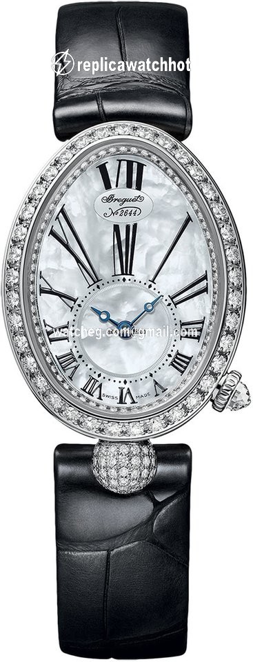 Breguet Reine de Naples Womens watch Automatic White gold 8928bb 51 944 dd0d3L