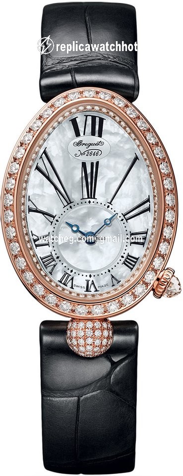 Breguet Reine de Naples Womens watch Automatic Rose gold 8928br 51 944 dd0d3L