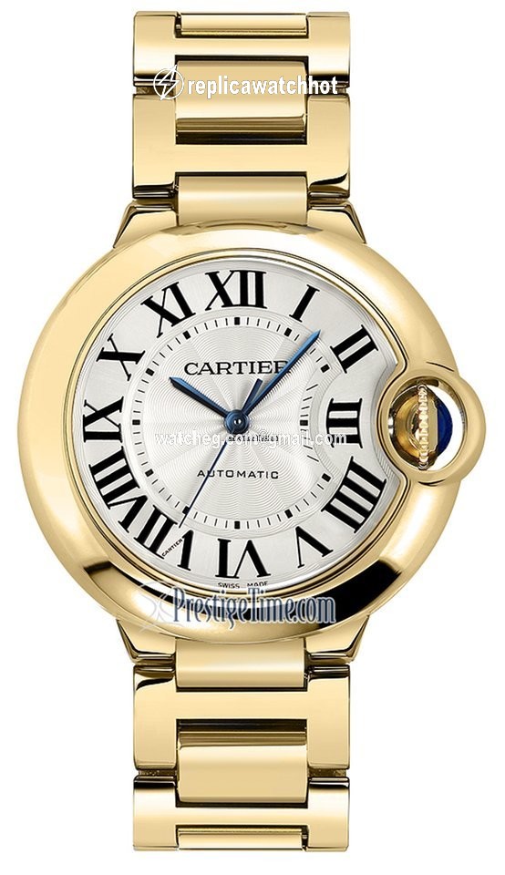 Cartier Ballon Bleu 36mm Womens watch Automatic Yellow gold wgbb0046